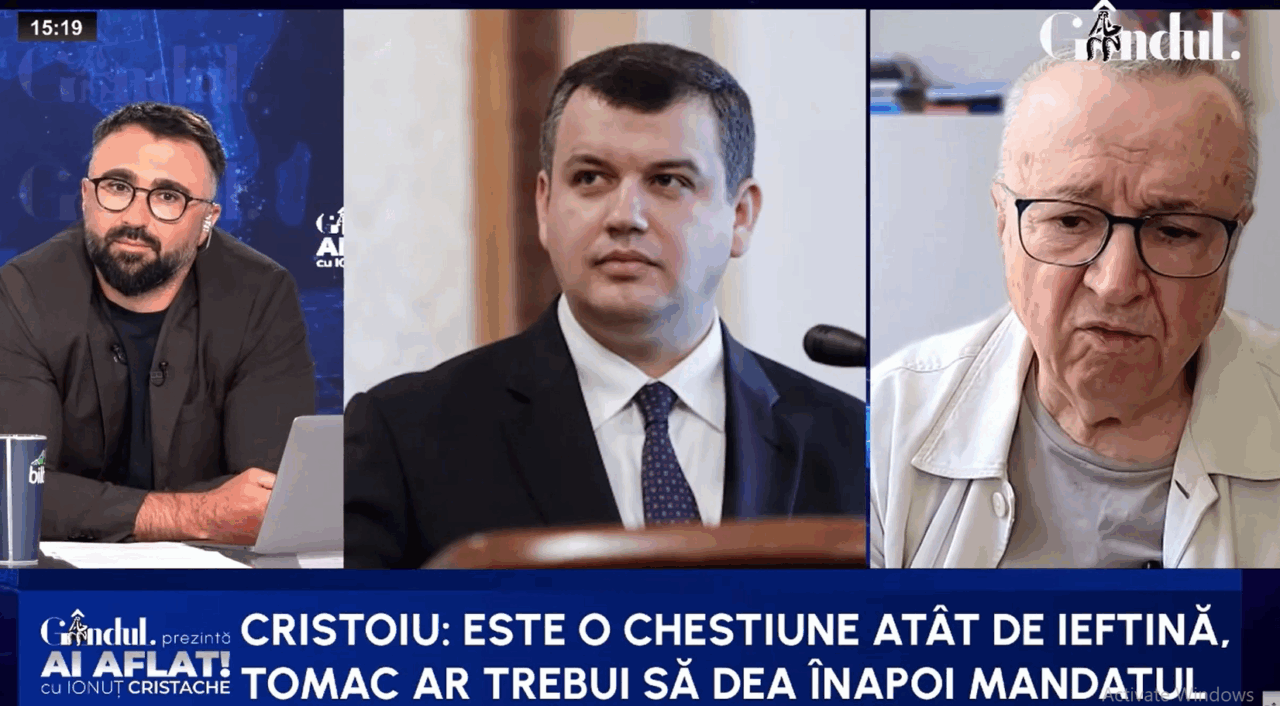 Tomac, premierul cui? Cristoiu: Mă interesează pri