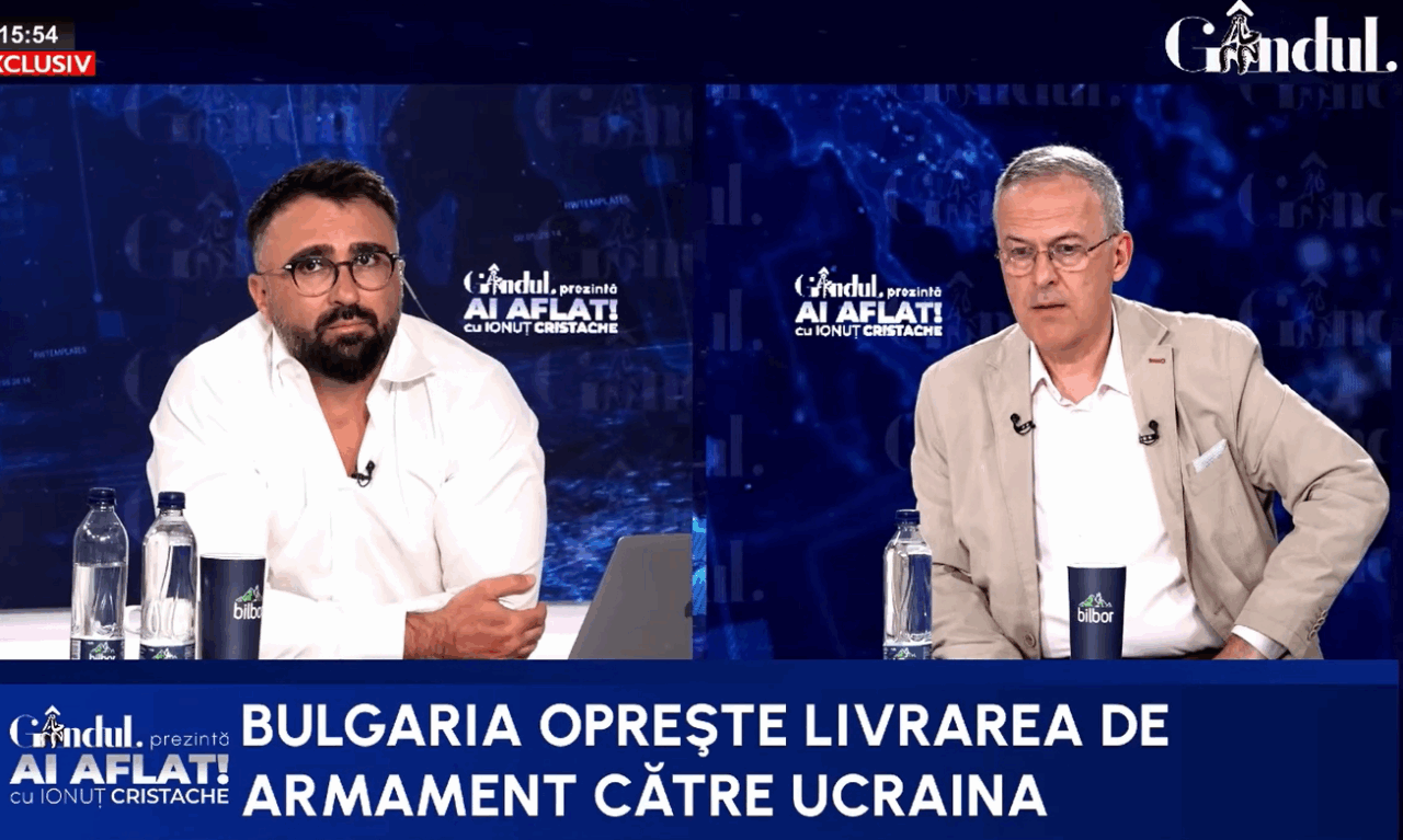 Răzvan Dumitrescu, intransigent după anunțul Bulgariei că sistează ajutorul pentru Ucraina. „Acest război poate deveni un mod de viață”