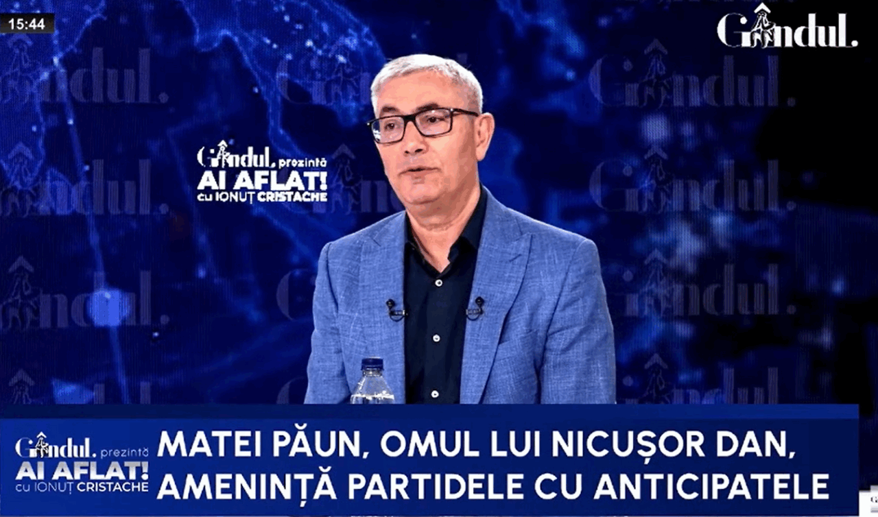 Doru Bușcu desființează sugestia lui Matei Păun, a