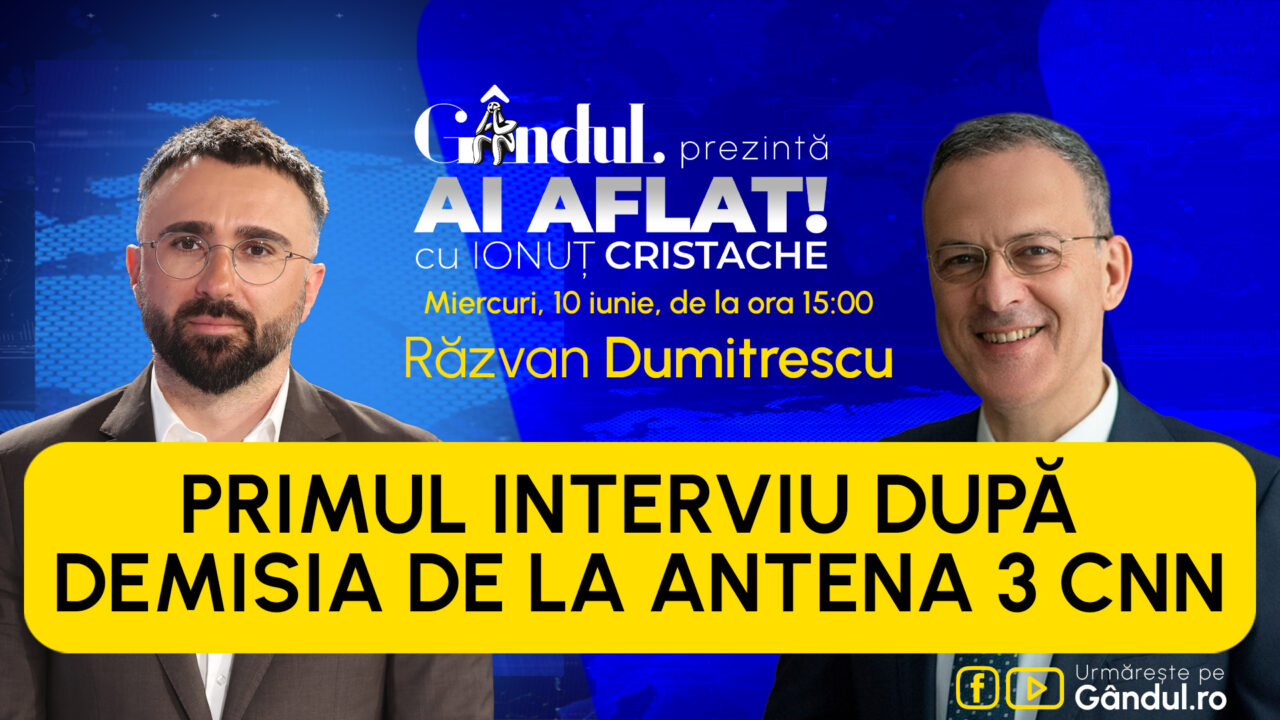 „Ai Aflat! cu Ionuț Cristache” începe miercuri, 10 iunie, de