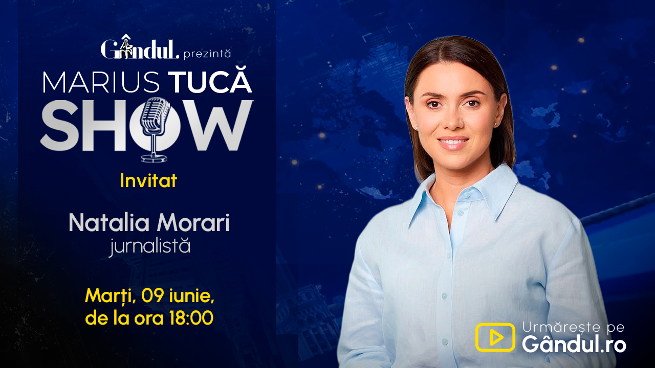 Marius Tucă Show începe marți, 9 iunie, de la ora 