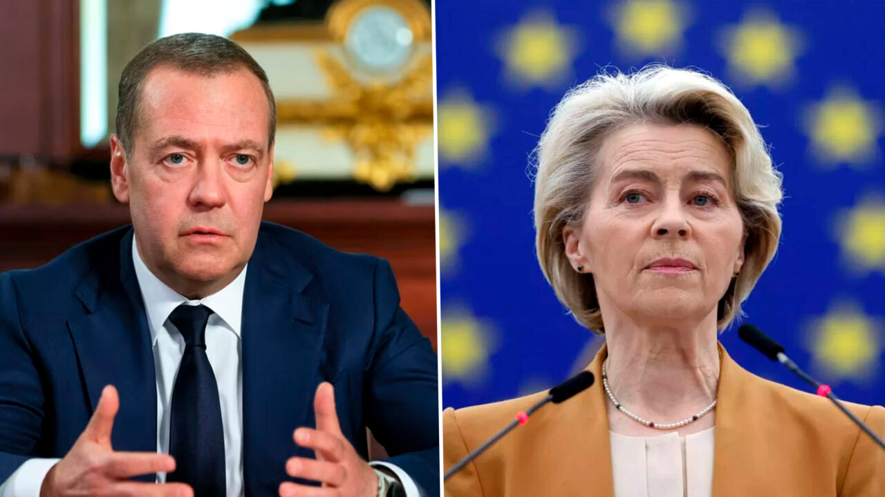 Medvedev o ironizează pe Ursula von der Leyen după ce autoritățile au anunțat că drona explodată în Portul Constanța aparținea Marinei ucrainene