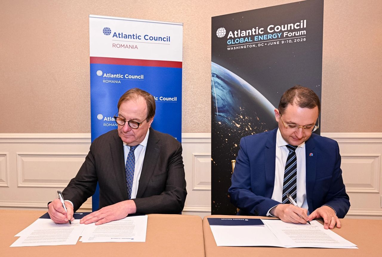 Electrica și Atlantic Council au semnat la Washington D.C. un parteneriat strategic pe cinci ani