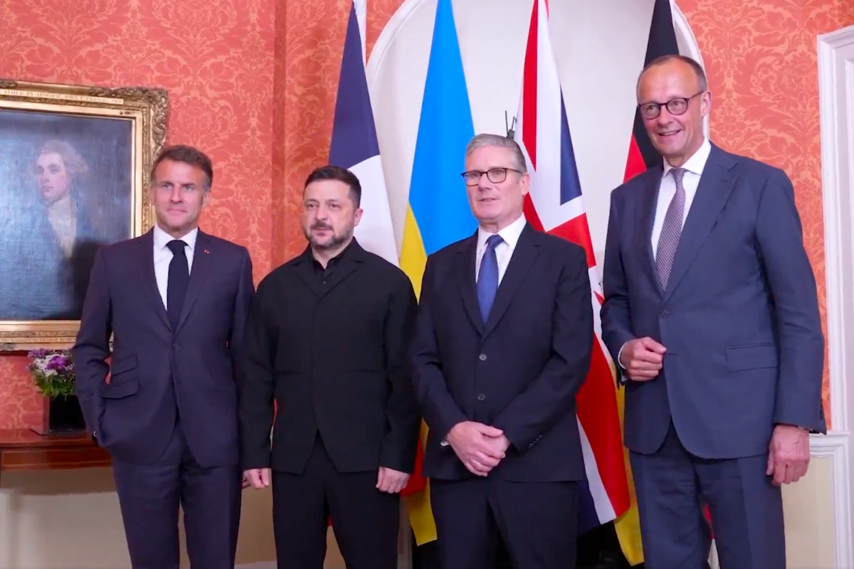 Macron, Starmer și Merz susțin planul lui Zelenski privind n