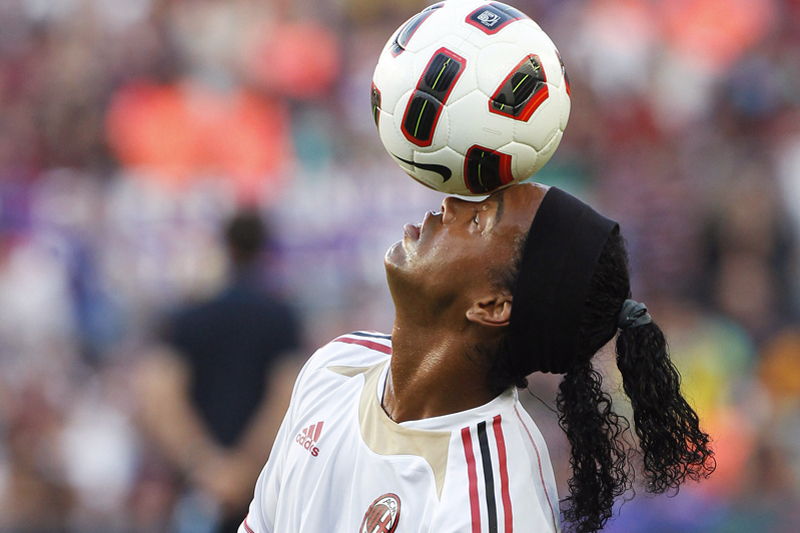 Marco Materazzi și Wesley Sneijder VIN la demonstrativul lui Ronaldinho de la Cluj-Napoca