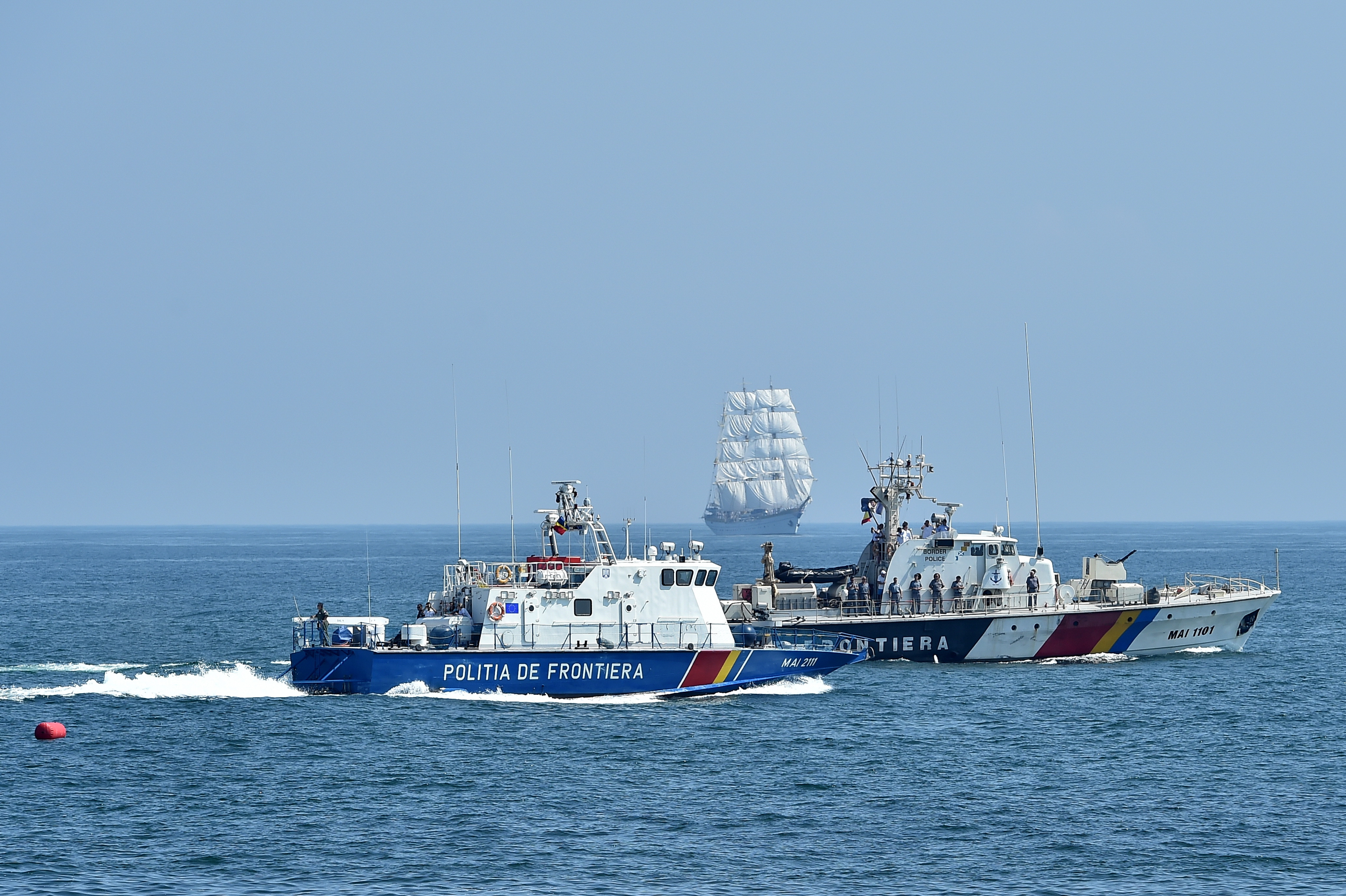 Ziua MARINEI la Constanța. Preşedintele Klaus Iohannis și Nicolae Ciucă, PREZENȚI la malul mării