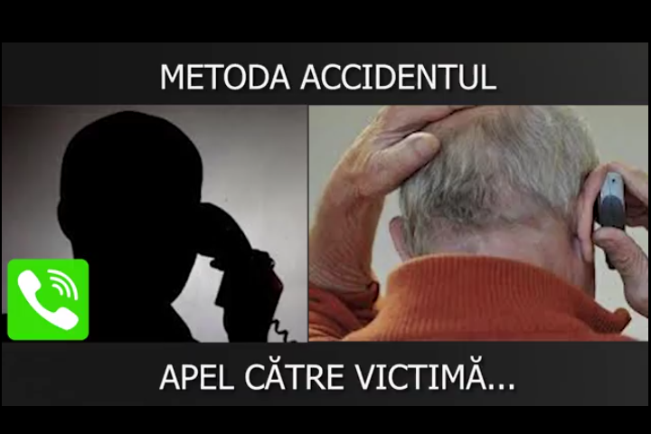 Poliția: Atenție, a revenit metoda de operare „Accidentul”