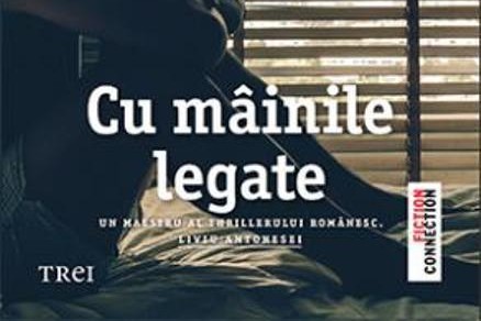 Adrian Onciu la lansarea thrillerului "Cu mâinile legate", o carte cu ...