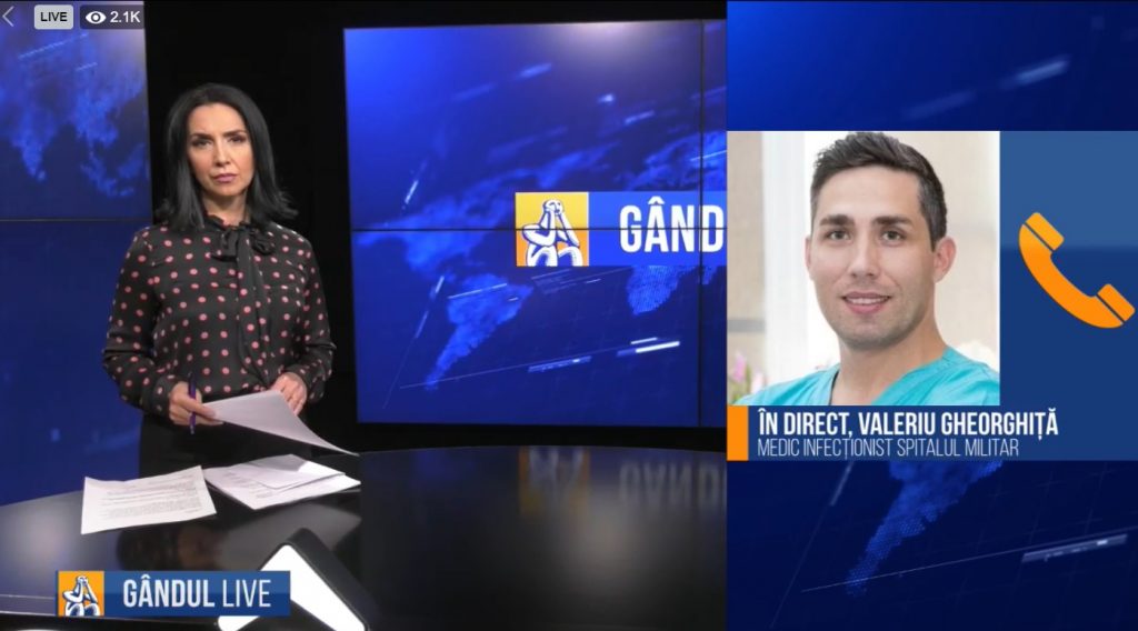 8 ȘTIRI DE LA ORA 8. Medicul Valeriu Gheorghiță, despre responsabilitatea cu privire la efectele secundare ale vaccinului anti-COVID: „Va exista un mecanism de compensare directă a unei persoane”