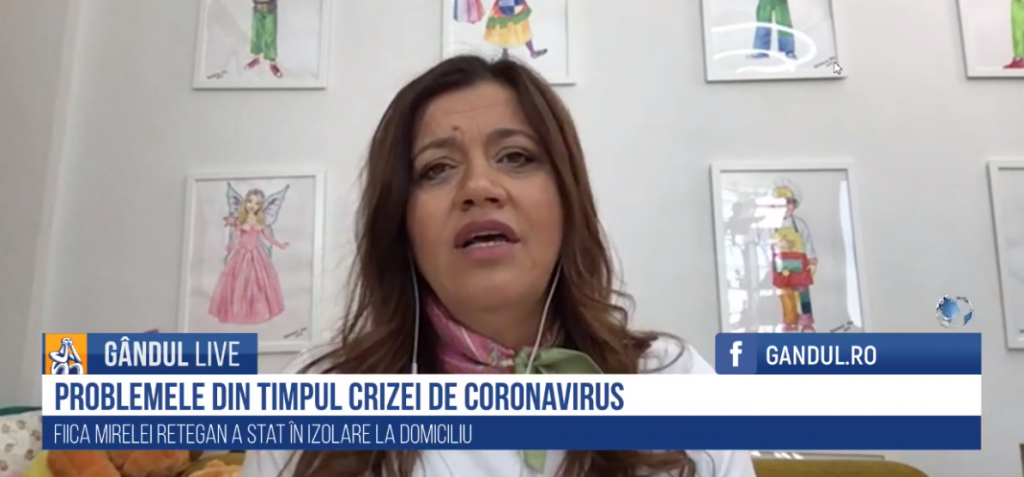 Mirela Retegan spune că a făcut o formă ușoară de COVID, fiind vaccinată cu ambele doze: „2 zile mi-a curs nasul şi atât”