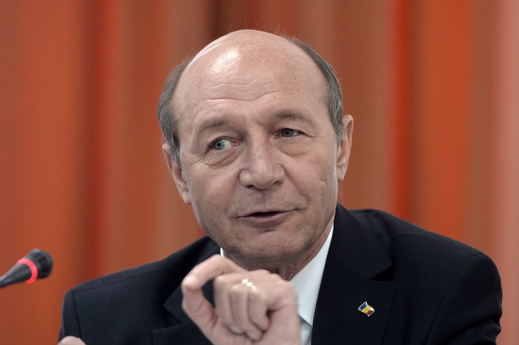 Traian Băsescu a comentat asupra proiectului de lege din Senat / Sursa: Mediafax Foto