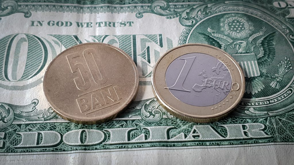 Euro atinge un nou maxim istoric în raport cu leul. Care este cursul afişat de BNR