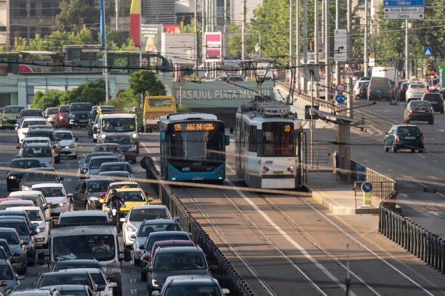 Autobuzele STB nu vor mai circula pe linia de tramvai, din 27 decembrie