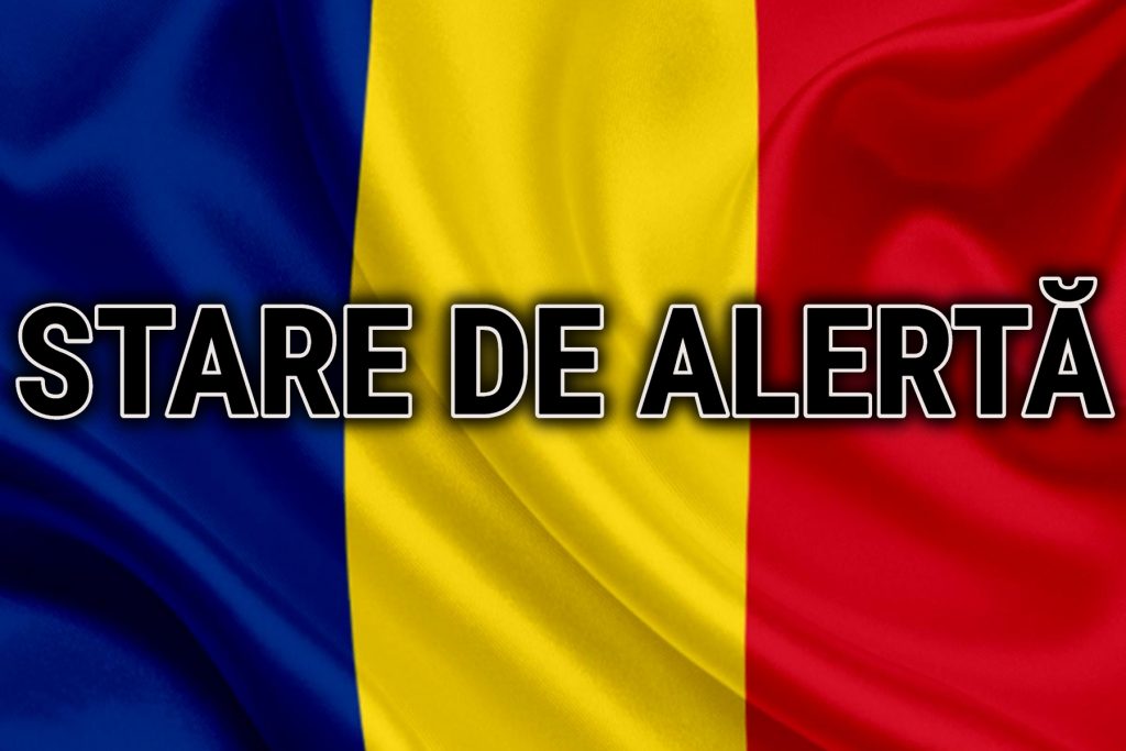 Starea de alertă, prelungită încă 30 de zile începând de luni în România