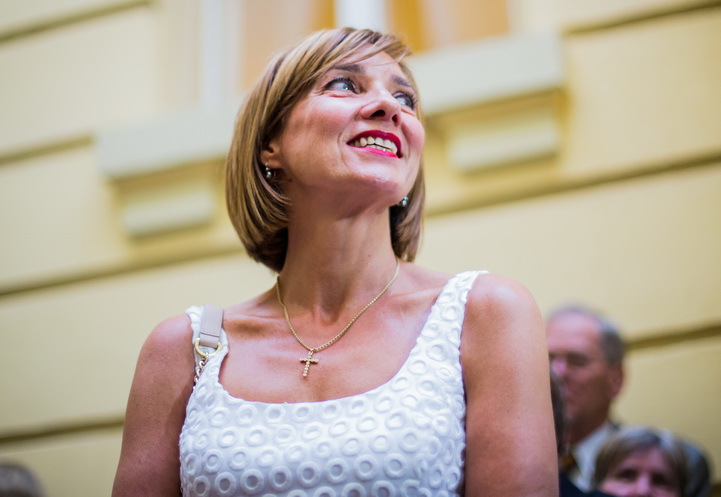 Carmen Iohannis: „Am votat pentru o administraţie locală PERFORMANTĂ şi pentru o Europă unită”