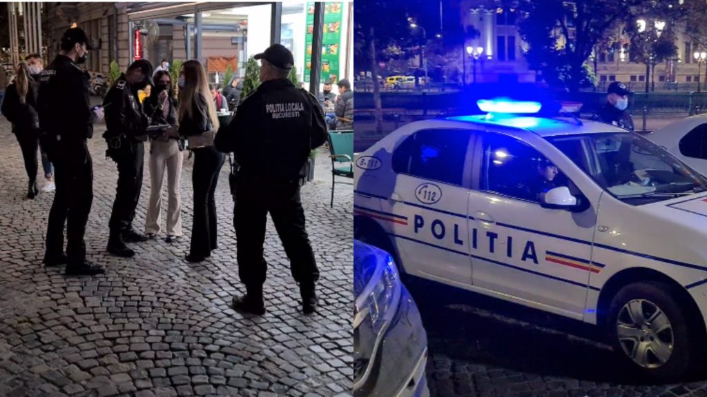 Razie pe străzile din București. Ce a pățit un șofer care conducea o mașină cu anvelopele uzate