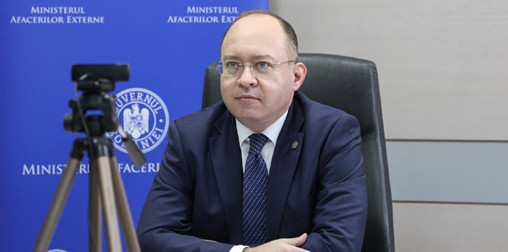 Miniștrii de Externe din statele membre ale UE se reunesc, luni, la Bruxelles. Ministrul Bogdan Aurescu va informa despre găzduirea de către România a Centrului Euro-Atlantic pentru Reziliență