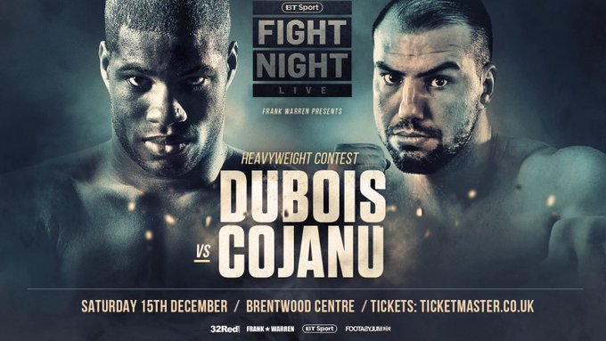 Presa britanică anunță următorul adversar al lui Daniel Dubois: românul Cojanu, un adversar ”imbatabil”, o ”bestie care a boxat cu Joseph Parker și Luis Ortiz”