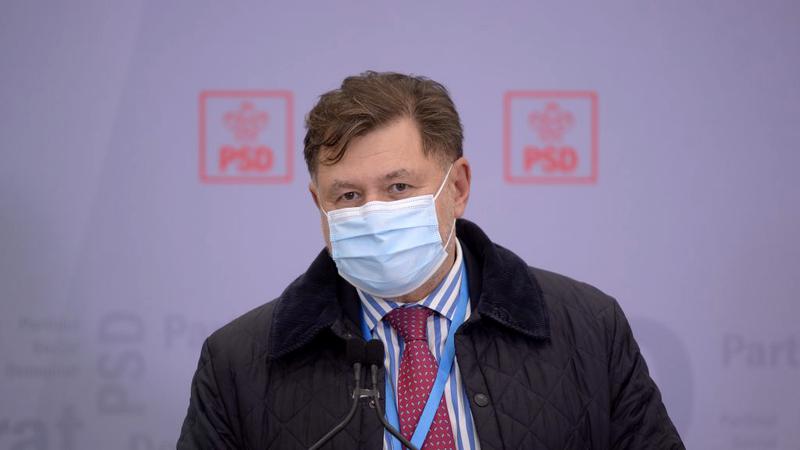 Rafila: Valul cinci al pandemiei va dura cel puţin două luni. Vârful ar putea fi în lunile februarie şi martie