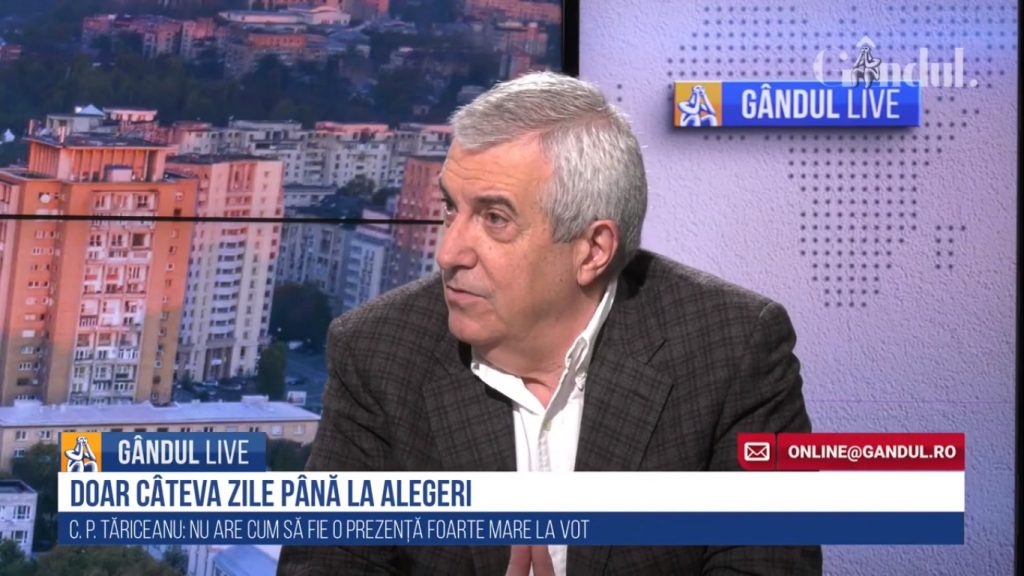 GÂNDUL LIVE. Călin Popescu Tăriceanu: Gesturile lui Iohannis îmi amintesc de Ceaușescu. Guvernul nu are viziunea necesară pentru a repune economia pe roate / Mă voi vaccina împotriva COVID, dar nu cred că vaccinarea trebuie să fie obligatorie | VIDEO