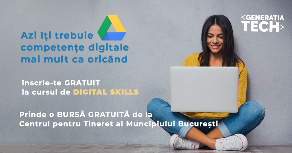 Digital Nation da startul inscrierilor la cursul de Digital Skills. Burse gratuite pentru bucuresteni, prin CTMB