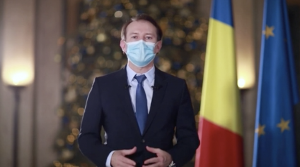 Florin Cîțu, mesaj de Crăciun: „Vă rog pe toți în aceste zile să respectăm măsurile de protecție”