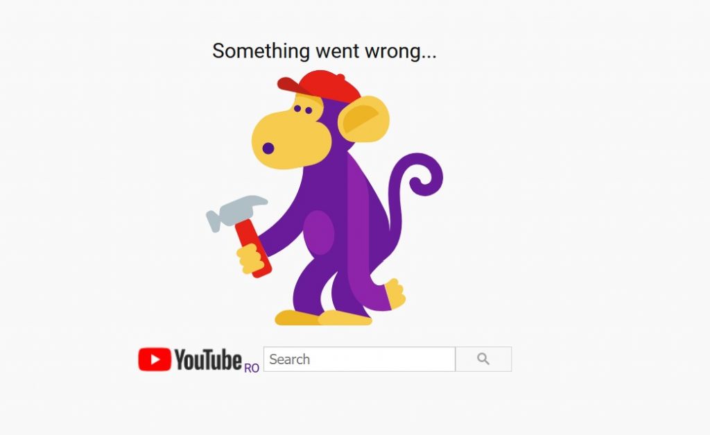 Youtube.com a picat! La fel și Google Classroom și Gmail