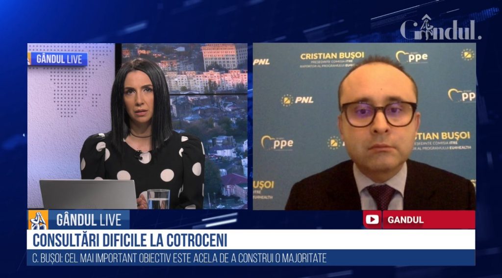 GÂNDUL LIVE. Cristian Bușoi, vicepreședintele PNL: „Avem așteptări foarte puține în privința AUR…” / „Fiecare partid a primit o lecție la aceste alegeri, inclusiv PNL”