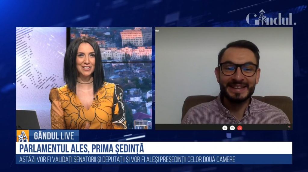 GÂNDUL LIVE. Adi Zăbavă, consultant în comunicare politică: „Este posibil ca AUR să nu aibă un „dans” atât de coordonat…”