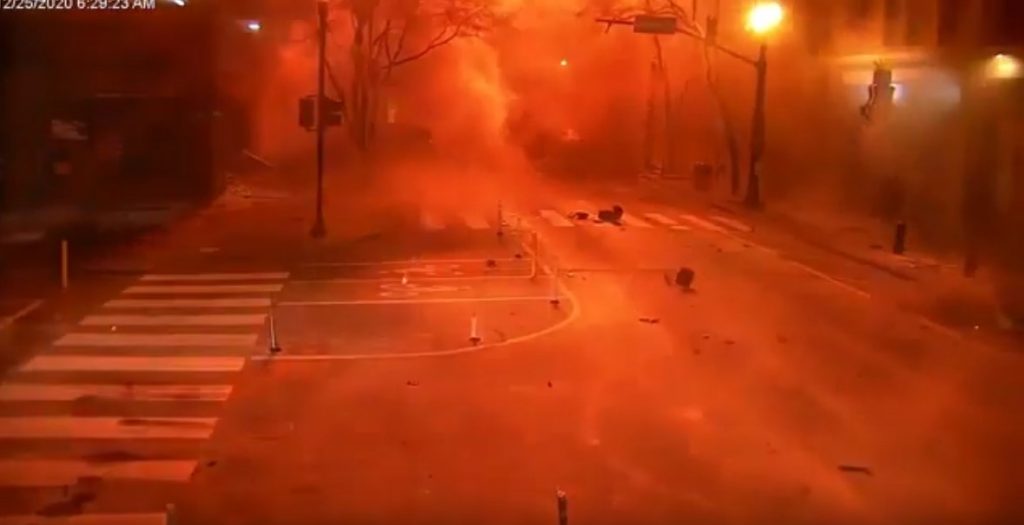 Un bărbat în vârstă de 63 de ani, autorul exploziei din Nashville. Sinucigașul a rănit cel puțin trei persoane (VIDEO)