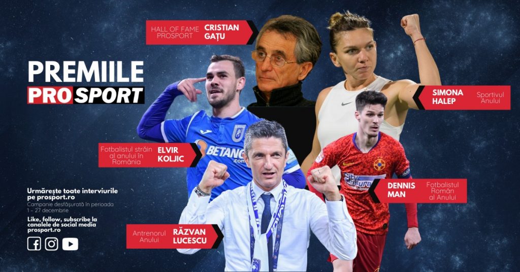 Premiile ProSport – Celebrăm valorile sportului românesc