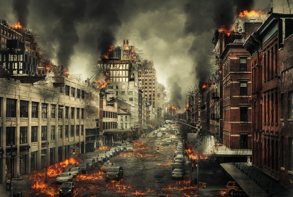Explozie de proporții în oraşul american Nashville. Anchetatorii cred că deflagrația a fost un act intențioant