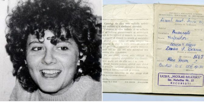 Diana, eleva eroină de la Sala Dalles. A murit la doar 17 ani, ciuruită de gloanțele care au nimerit-o în cap (EXCLUSIV)