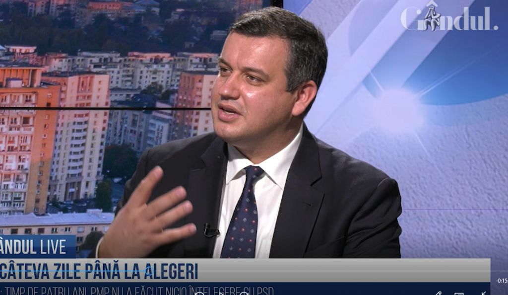 GÂNDUL LIVE. Eugen Tomac: „Scorul nostru de 6,5% de la alegerile locale ne face încrezători că vom obține la alegerile parlamentare un scor și mai bun”