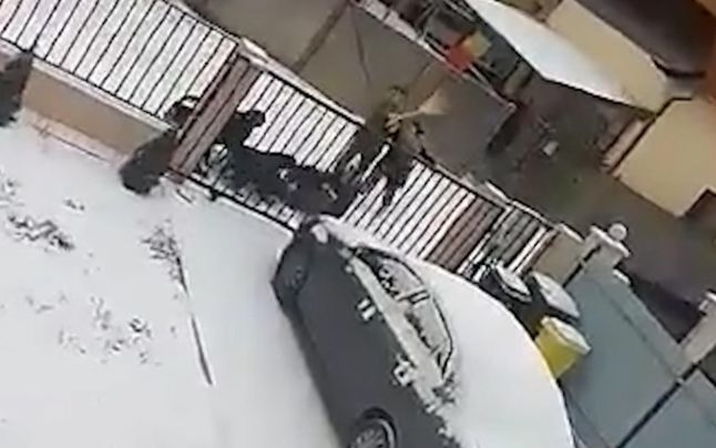Femeie atacată de patru rottweileri, pe o stradă din Suceava. Momentul șocant a fost filmat (VIDEO)