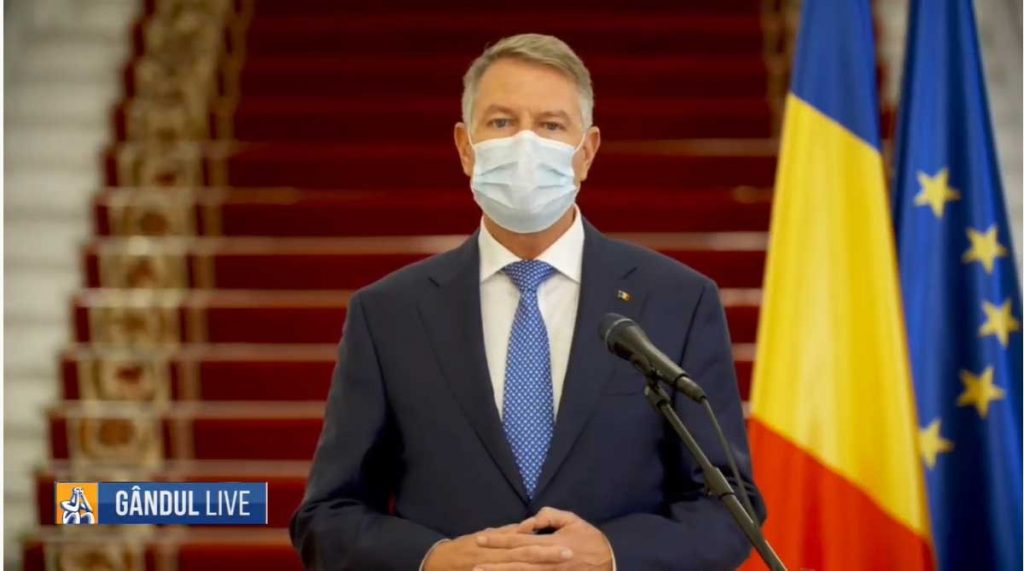 Klaus Iohannis, declarații după prima întâlnire cu premierul interimar: Suntem hotărâți să gestionăm bine în continuare pandemia
