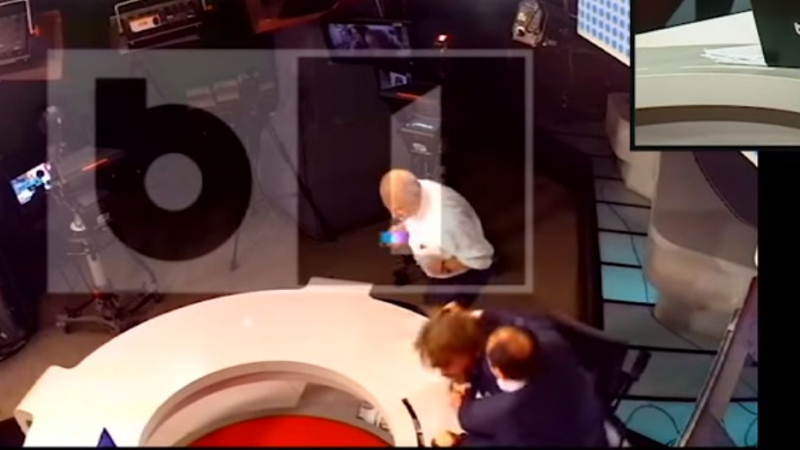 Mirel Palada, condamnat în primă instanță după ce în urmă cu trei ani l-a bătut pe senatorul USR Mihai Goțiu într-un studio TV (VIDEO)