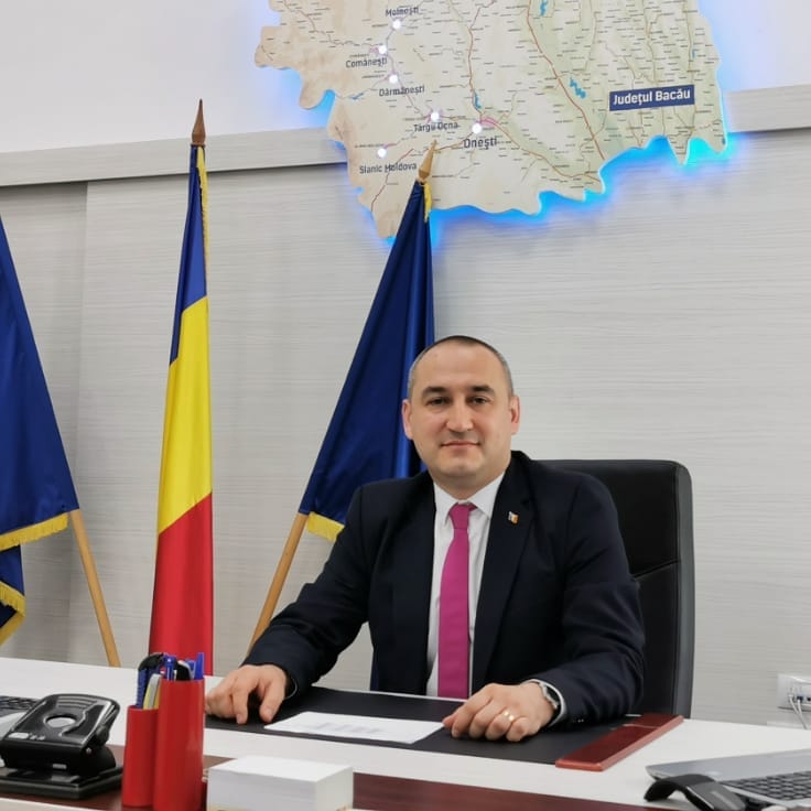 Sorin Ailenei, prefectul județului Bacău, s-a infectat cu COVID-19