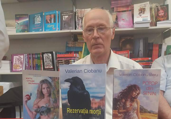 Scriitorul Valerian Ciobanu: „A scrie este o stare de fericire pe care nu fiecare o cunoaște”