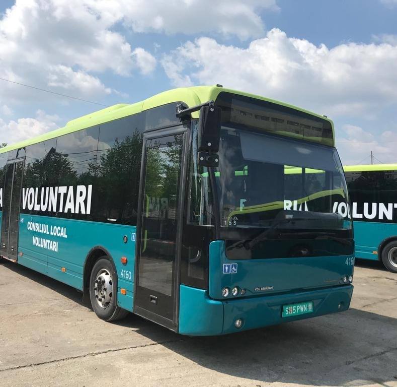 Anunț. În plin scandal cu Primăria Capitalei, orașul Voluntari cumpără 60 de autobuze second – hand, clasa de poluare Euro 5