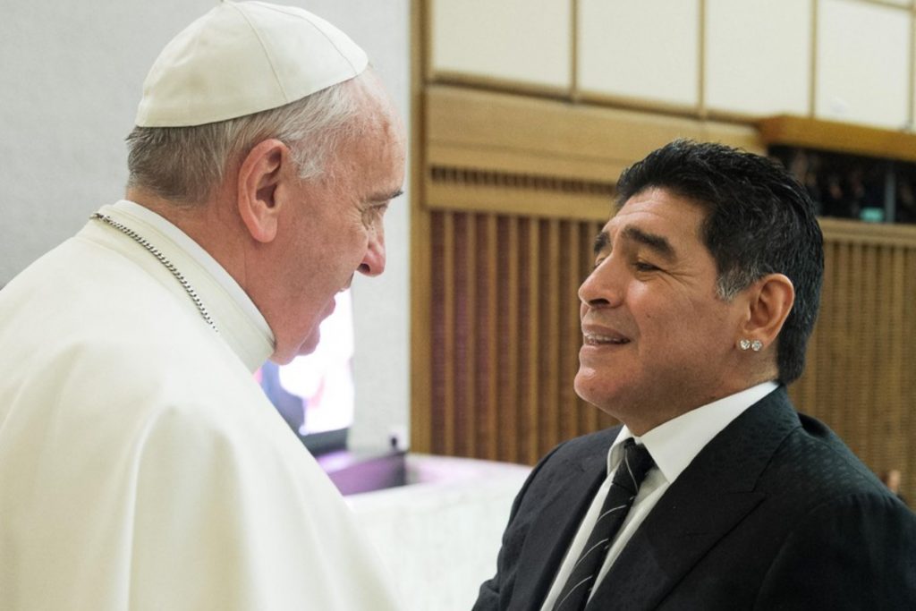 Papa Francisc, despre Maradona: „Pe teren a fost un poet” / Ce susține Suveranul Pontif despre legenda argentiniană