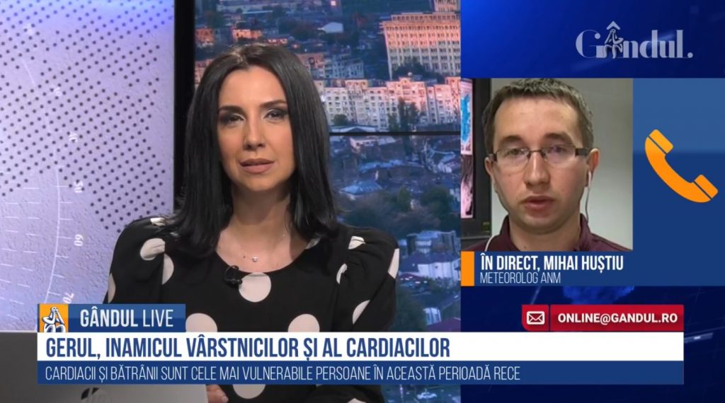 GÂNDUL LIVE. Cum va fi vremea în această săptămână / Meteorolog ANM: Vom avea parte de o încălzire spectaculoasă