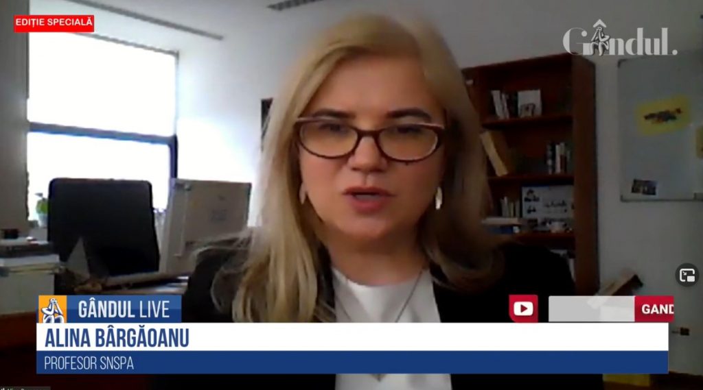 Webinar Gândul și Medici pentru România. Alina Bârgăoanu: „Infodemia însoțește pandemia! Informațiile fake au menirea să submineze încrederea în autorități” – VIDEO