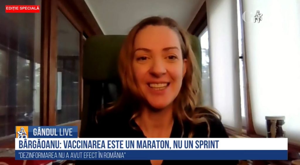 Webinar Gândul și Medici pentru România. Laura Ghibu, medic român din Suedia: „Vaccinarea decurge mai greoi ca în România, dar încet și sigur” – VIDEO