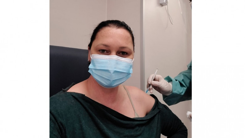 O suceveancă povestește cum s-a vaccinat la liber la Spitalul Județean: „Să faceți, că nu doare”
