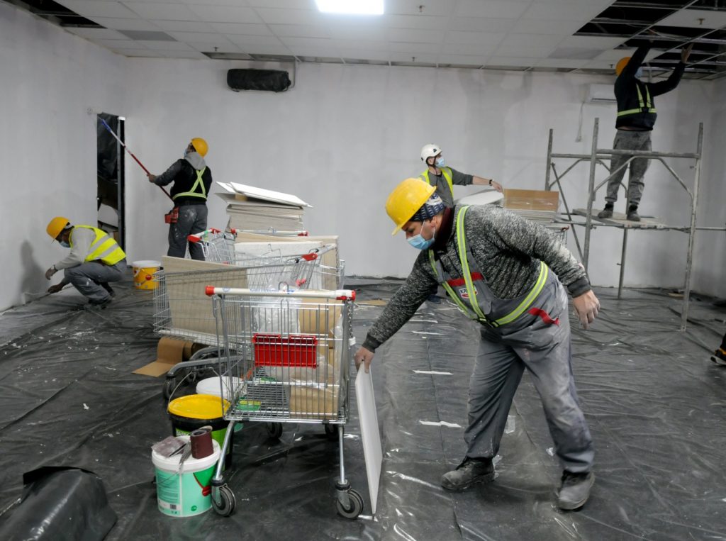 Unde se vor vaccina bucureștenii? Sectorul care amenajează centrul de imunizare în mall (FOTO)