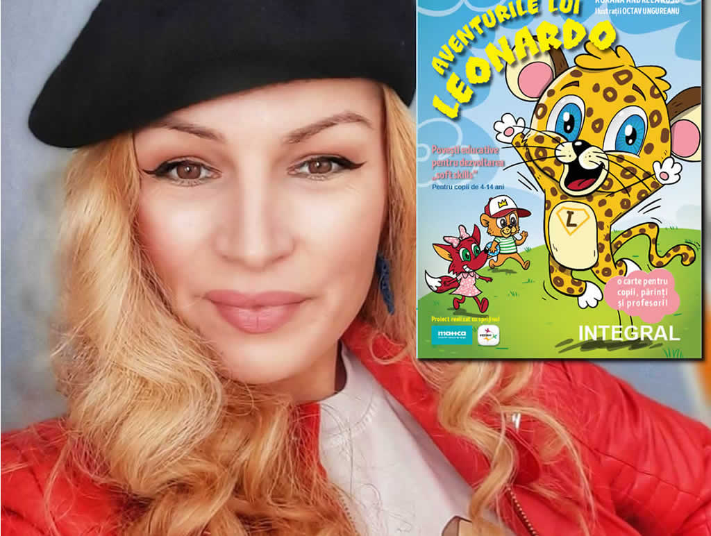 Roxana Andreea Rusu: ,,Poveștile mele pot acționa în completarea altor strategii educative. Sunt scrise astfel încât copiilor să li se insufle valori și principii”