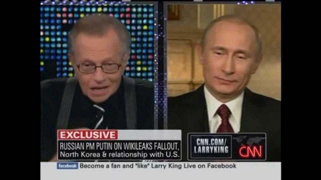 Vladimir Putin, mesaj la moartea lui Larry King. Liderul Rusiei îi aduce un omagiu marelui jurnalist american (VIDEO)
