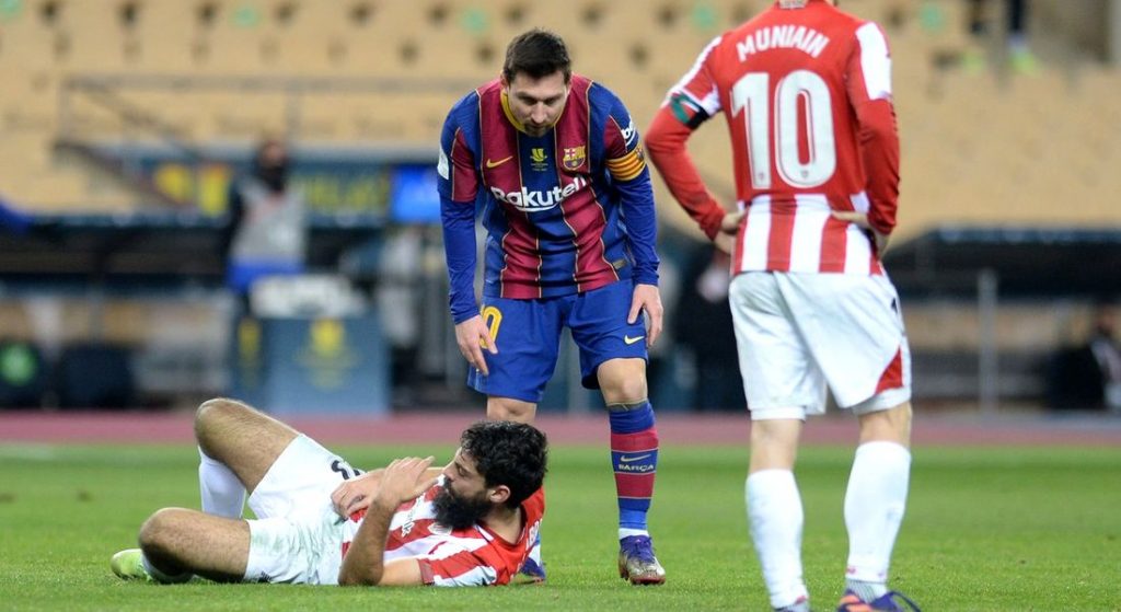Lionel Messi, primul cartonaș roșu în 754 de partide jucate pentru FC Barcelona. Ce suspendare riscă starul argentinian