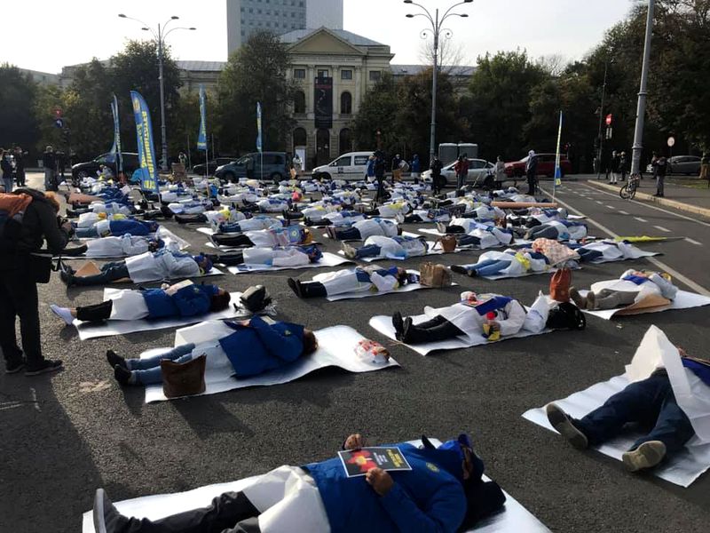 Cadrele medicale vor protesta în fața Guvernului din Piața Victoriei! Sindicaliștii solicită măsuri de protecție împotriva COVID!